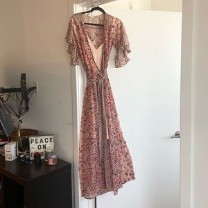Floral maxi dress
